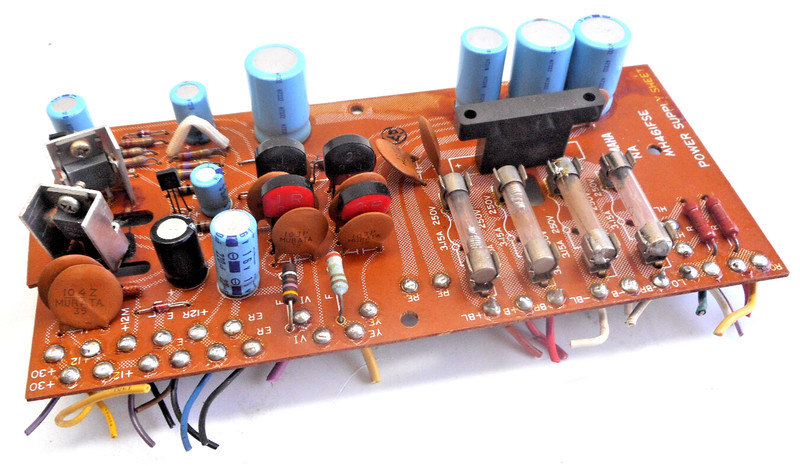 YAMAHA CR-600 STEREO RECEIVER – POWER SUPPLY BOARD – PARTING OUT