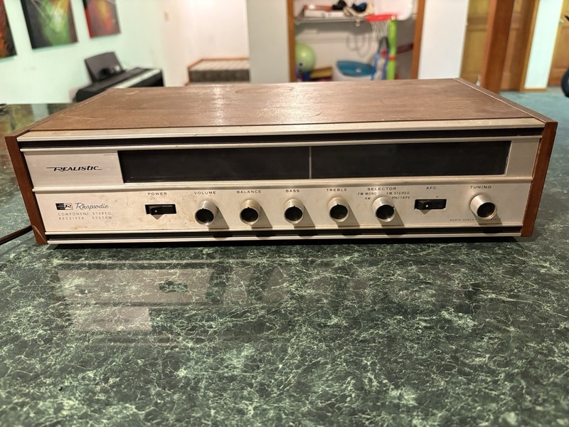 Realistic Vintage Stereo Receiver Model 12-1470 Made In Japan Untested