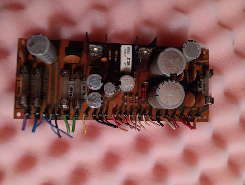 Pioneer SX 838 Stereo Power Supply Board Untested