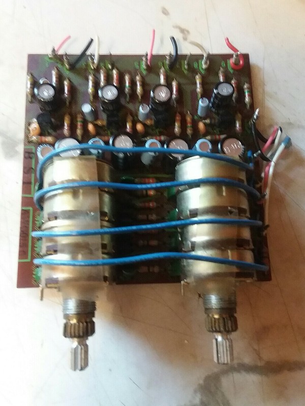 Pioneer QX-646 Control Amp Board Assembly (Tone) AWG-015