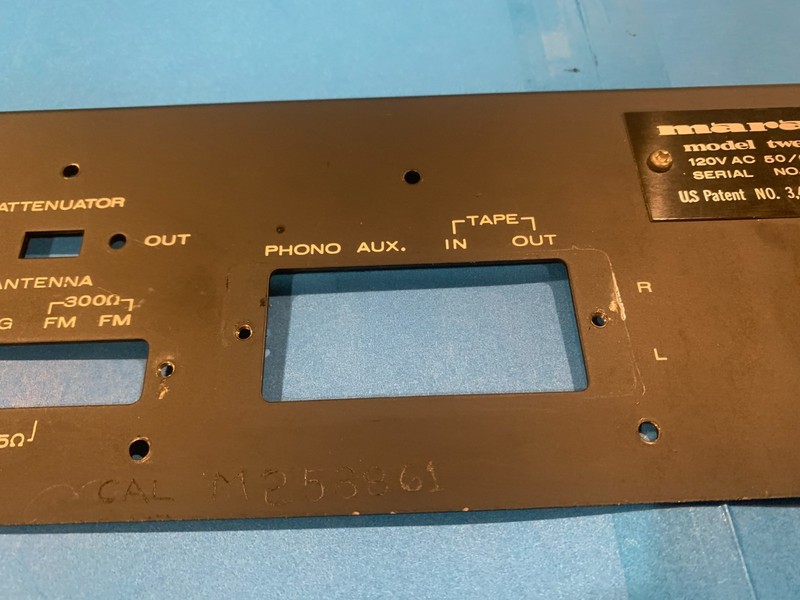 Marantz Model Twenty Six (26) Stereo Receiver Rear Panel gallery