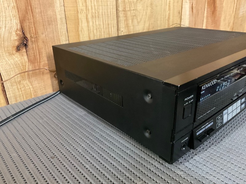 Vintage 1988 Kenwood KR-V45 AM/FM 2 Channel Stereo Receiver 5 Band EQ - Working gallery