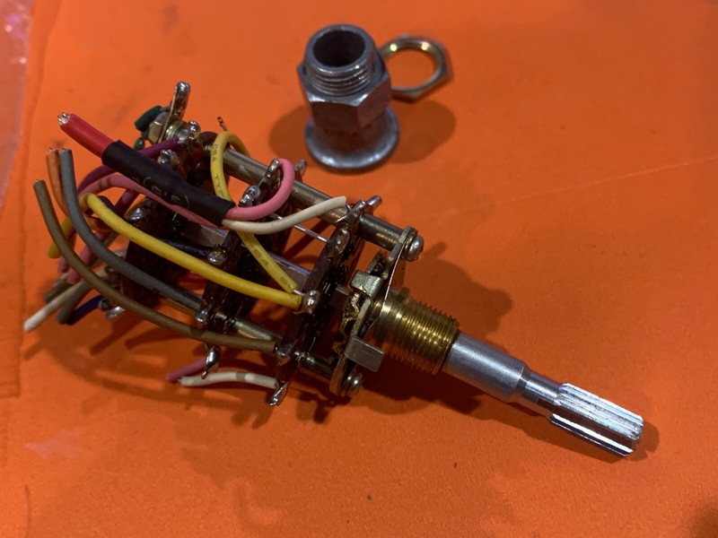 Fisher RS-2007 Stereo Receiver Parting Out Function Selector Switch