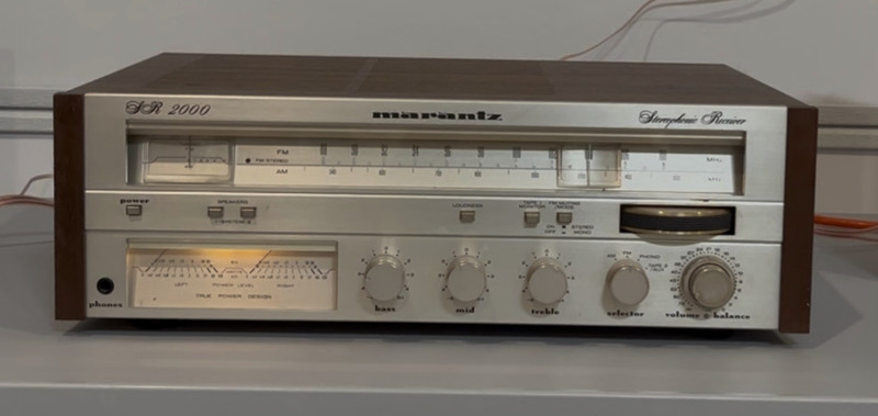Marantz SR2000 Stereo Receiver | Original Owner | Made in Japan Early 1980’s