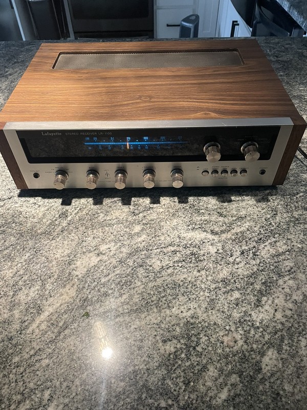 Lafayette Stereo Receiver LR-1100 Vintage 1974-1976 Japan Good Condition