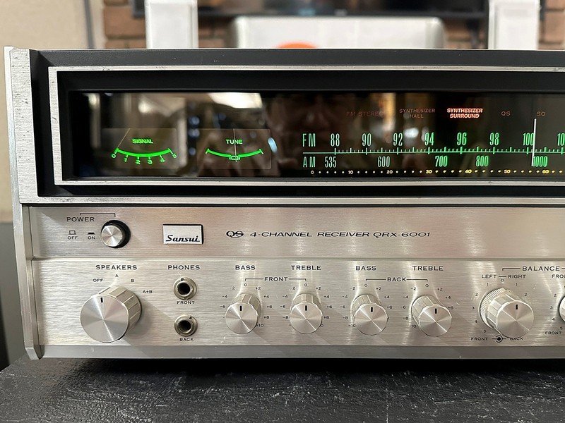 Sansui QRX-6001 MONSTER Quadraphonic/Stereo AM/FM Reveiver + 30-Day Guarantee gallery