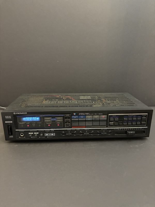 Vintage Pioneer SX-V300 Home Theater Stereo FM Receiver Tested Works Nice