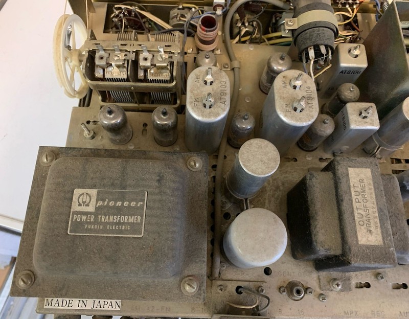 1960s Pioneer SM‑B200A Stereo Tube Receiver Vintage For Parts or Repair gallery