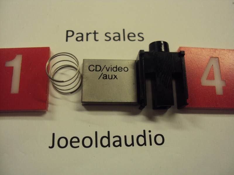 Technics Receiver SA-251 CD/Video Knob & Mount Replaces Parting Entire SA-251