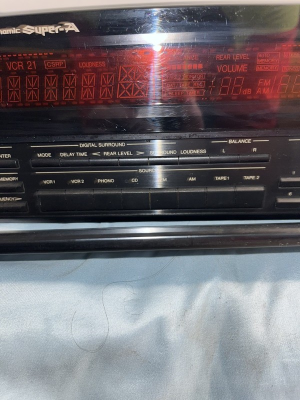 Vintage JVC RX-701V DIGITAL SURROUND Sound RECEIVER, Working, Made In Japan gallery