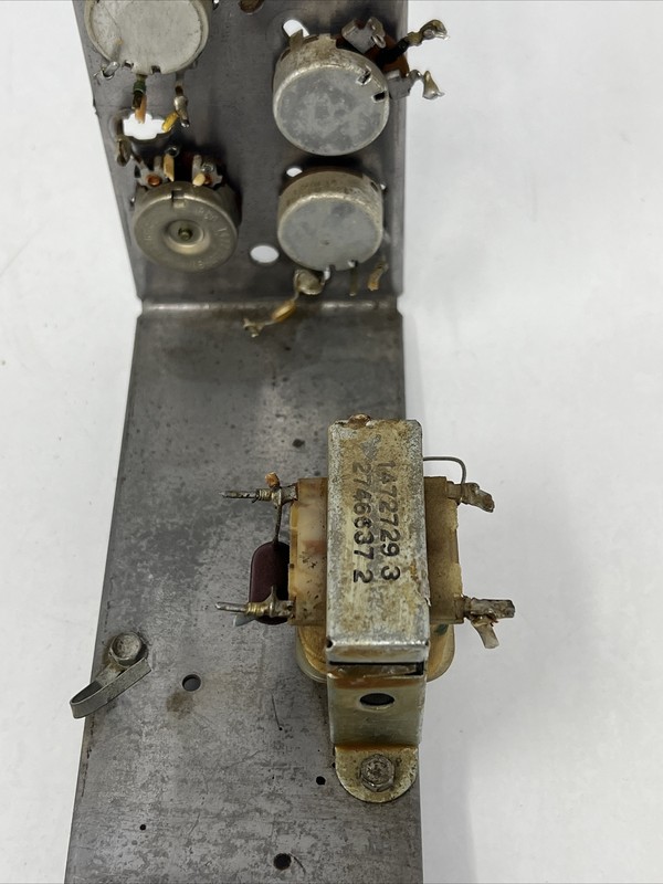 Vintage 60s Rare Console RCA Victor New Vista TV Switches Assembly Color Vert gallery