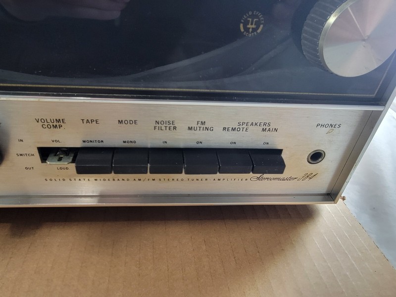 Vintage H.H. Scott Stereomaster 384 Stereo Receiver Tuner Amplifier 1960s Tested gallery