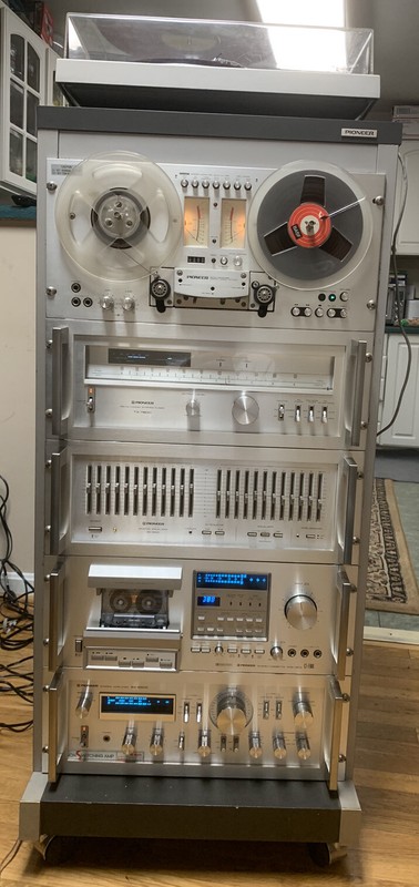 Pioneer SA-8800 Amplifier & CT-F900/SG-9800/TX-7800/RT-707/PL-600 Rack System