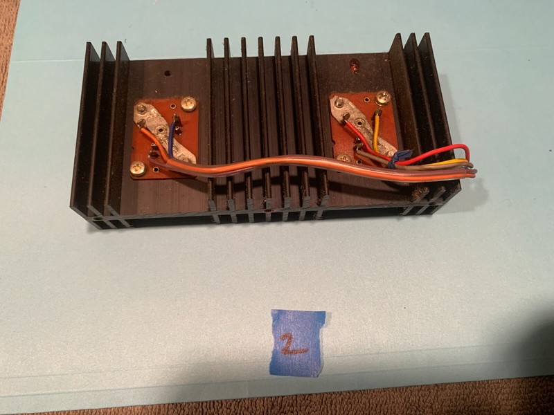 Harman Kardon 930 Stereo Receiver Parting Out Heatsink + Outputs #2