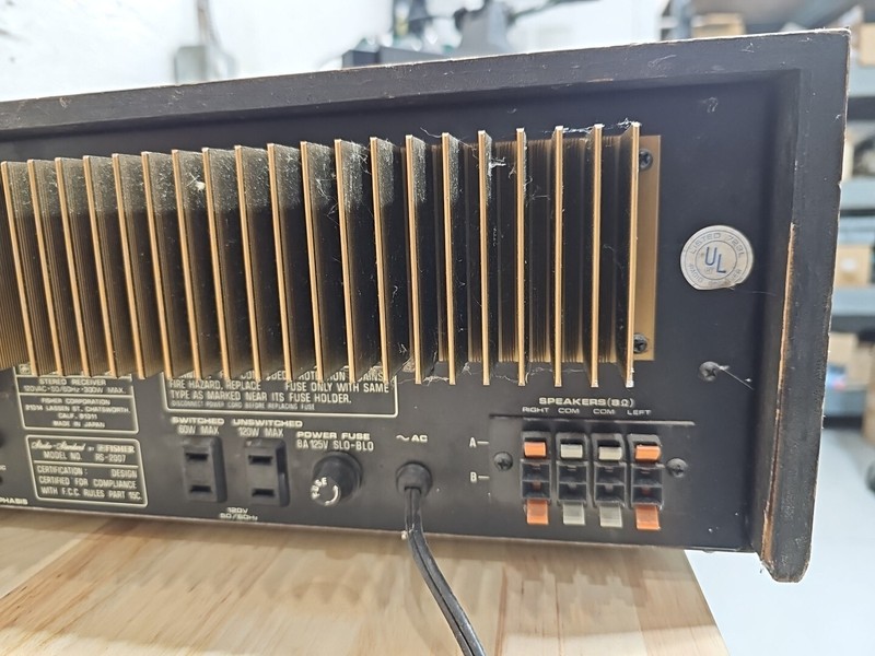 Vintage 1970's Fisher RS-2007 AM/FM Stereo Receiver ~ 75WPC into 8Ω (stereo) gallery