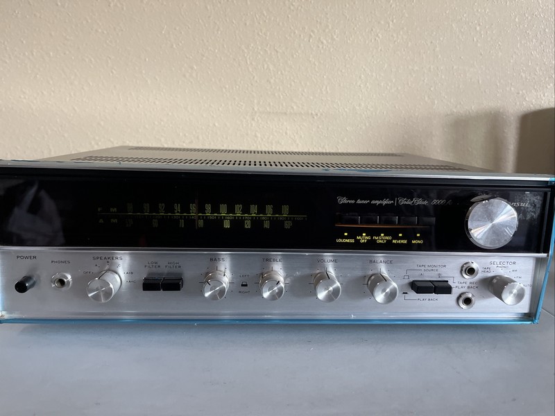 Sansui Stereo Tuner Amplifier /Solid State 5000 A/TESTED/EXCELLENT CONDITIONS! gallery