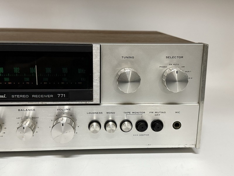 Vintage 1970's Sansui 771 AM/FM Stereo Receiver ~ 32W/Ch into 8Ω (stereo) gallery
