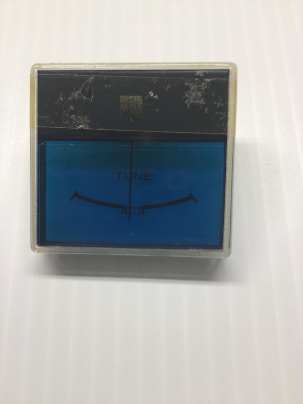 Vintage Sansui tune meter from 771 may also fit other models.