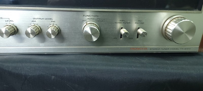 Pioneer TX-8100 Stereo Tuner PARTS ONLY Non-working gallery