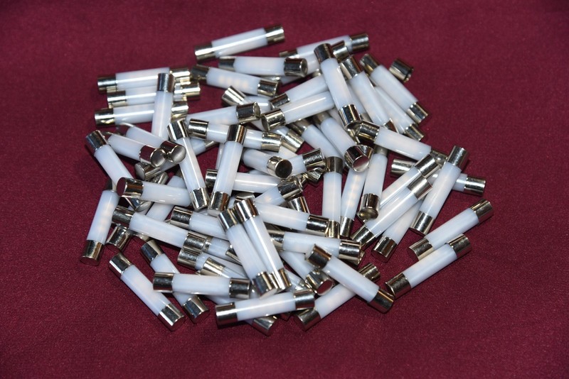100PCS Warm White 6V Fuse Lamp LED Light Bulb for Marantz Sansui Pioneer Kenwood