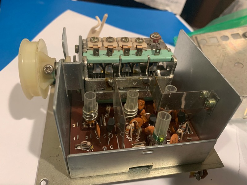 Sherwood S-7050 Vintage Stereo Receiver Parting Out Tuning Capacitor gallery