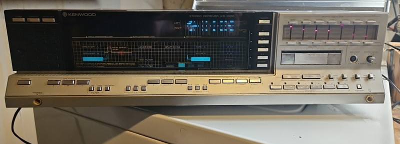 KENWOOD KR1000 STEREO MONSTER RECEIVER – Tested and working
