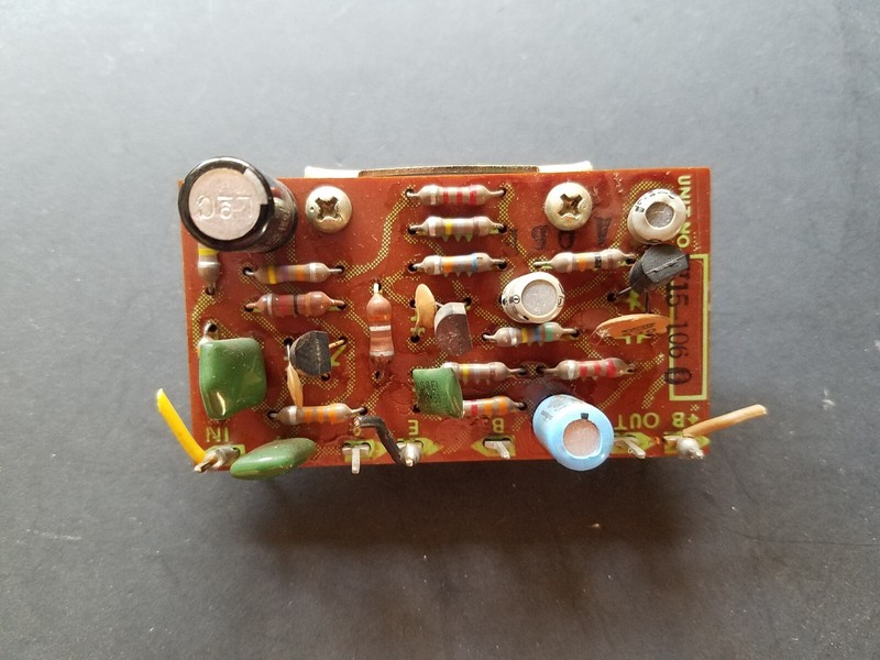 Mic Amp Board For a Pioneer SX-1500TD Receiver – W15-106