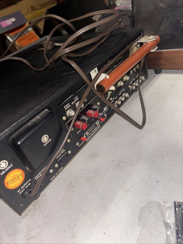 nikko solid state stereo receiver Untested As Is gallery