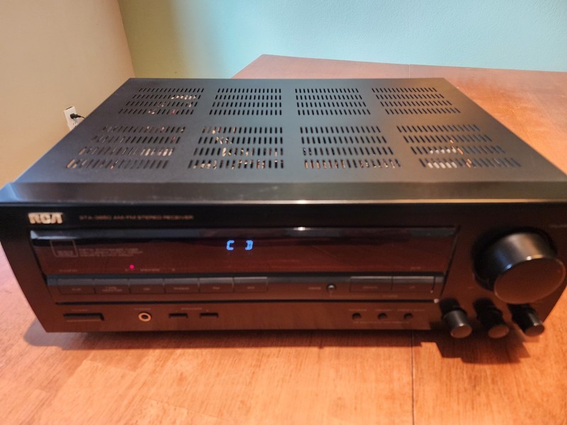 Vintage RCA STA-3850 Stereo Receiver AM FM 50 Stereo Receiver W/ Remote Tested gallery