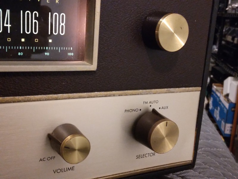 Vintage Fisher 150 (FM MPX) Stereo Receiver & Wood Case Clean WORKS needs work gallery