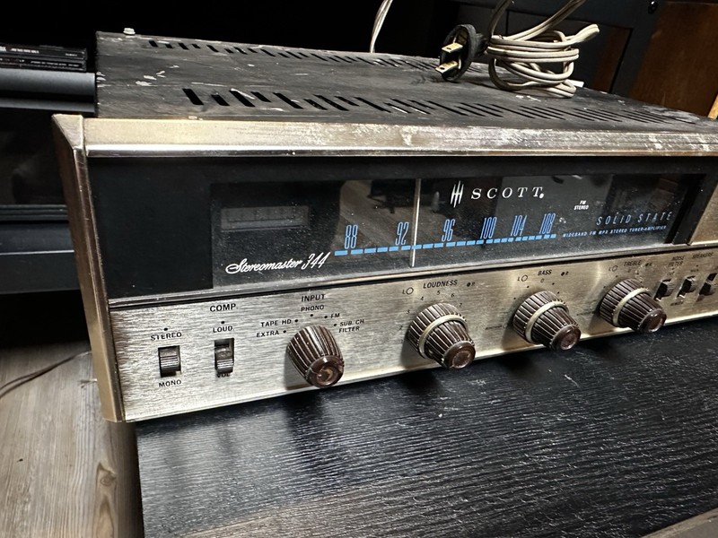 Scott Stereomaster 344 Receiver – Parts/Repair
