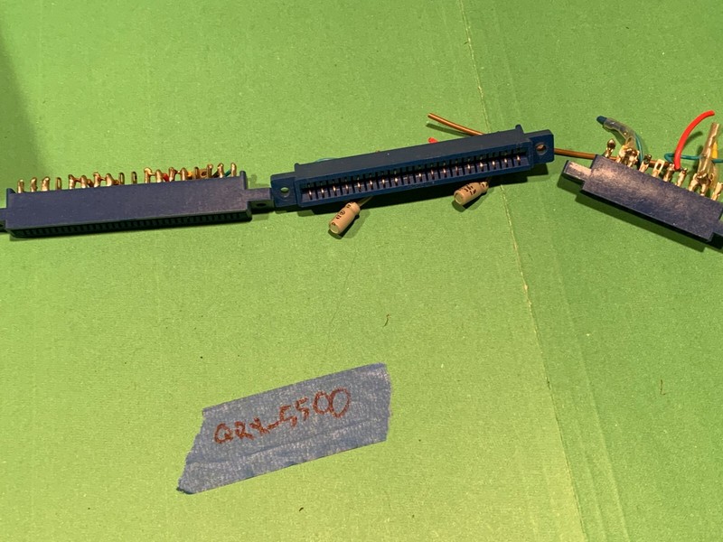 Sansui QRX-5500 Quad Receiver Parting Out Connectors