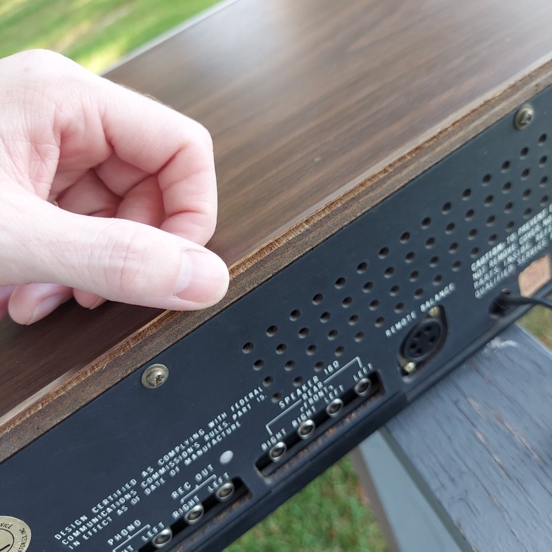 Vintage Panasonic RE-8420 QUAD 8-Track Stereo Receiver 4-Channel Amplifier *READ gallery