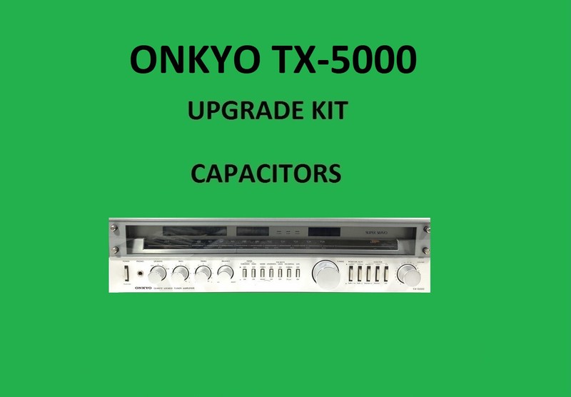 Stereo Receiver ONKYO TX-5000 Repair KIT - all capacitors