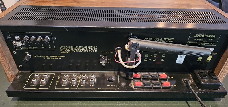 Pioneer SX-650 Vintage Stereo Receiver gallery