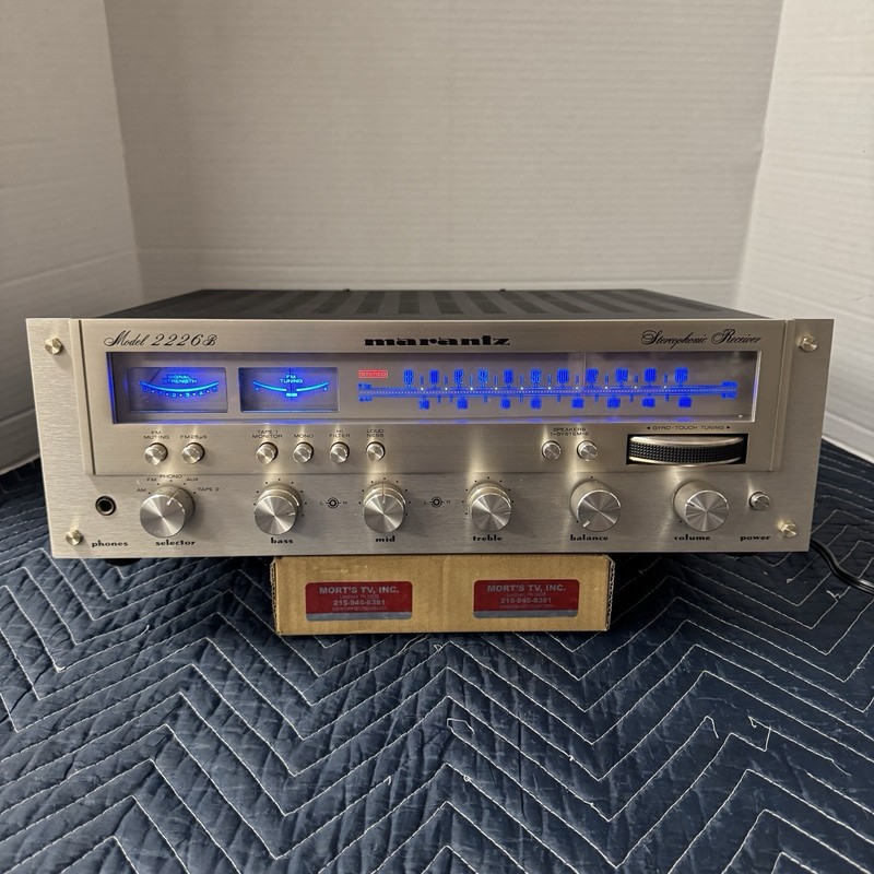 MARANTZ 2226B VINTAGE AM/FM STEREO RECEIVER – SERVICED – CLEANED – TESTED