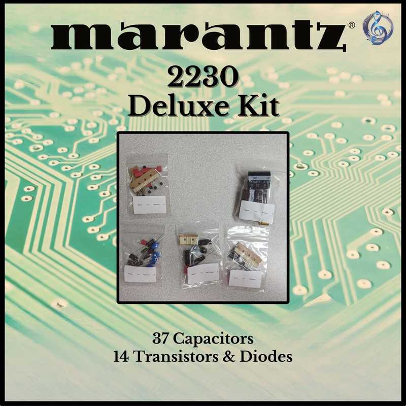 Marantz 2230 Receiver Deluxe Upgrade Kit Genuine Parts Restoration gallery