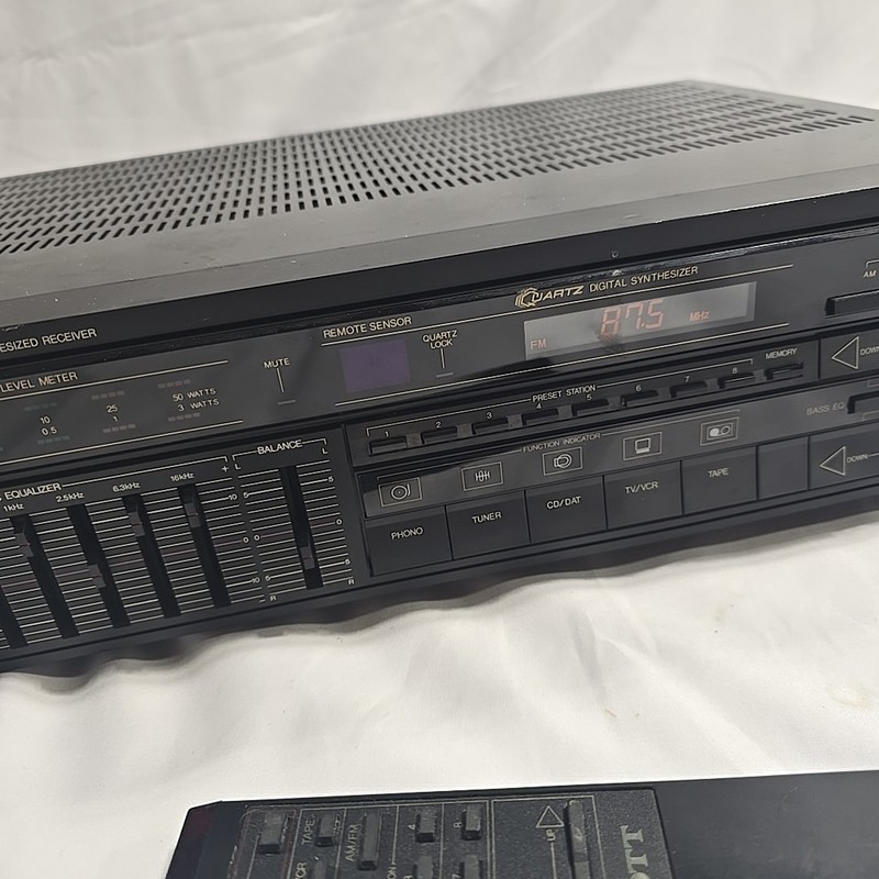 SCOTT RS500 VINTAGE STEREO RECEIVER Digital Sythesized Quartz Receiver Remote gallery