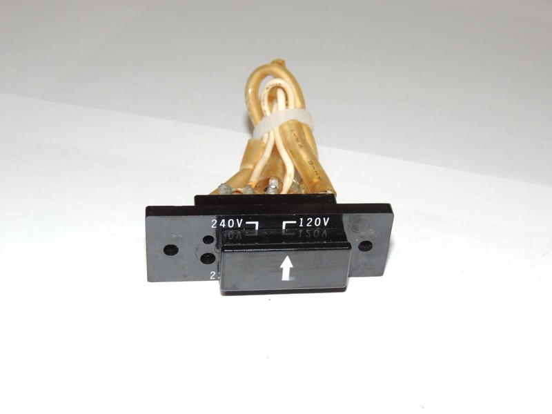 Sansui QRX-9001 QRX-8001 Voltage Selector Switch & Plug 2410091 & 2410830