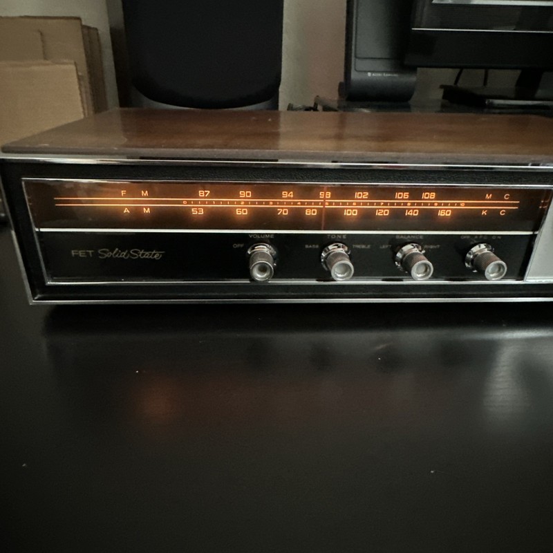 Panasonic RE-7671 AM/FM Phono Stereo Receiver FET Solid State FOR PARTS/REPAIR gallery