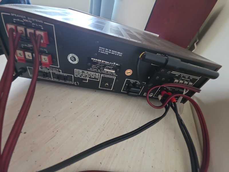 Marantz 2245 – Excellent Cosmetic Condition – Phono Stage Needs Service gallery