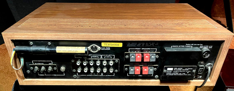 Sansui QR-1500 4 Channels Vintage Receiver Japan 70’s gallery