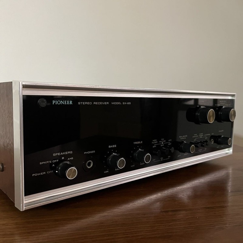 PIONEER SX-65 Fully Original Receiver Amplifier Maintenance completed Works well gallery