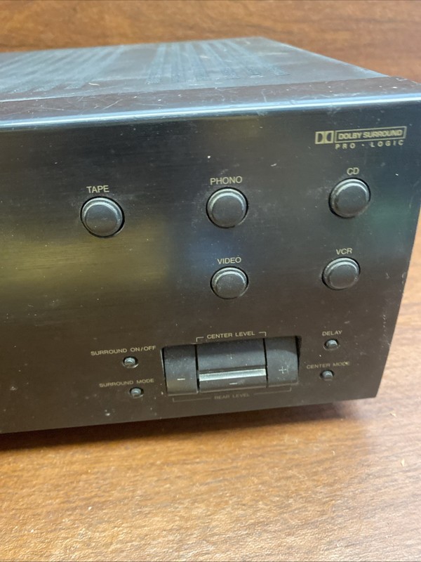 Vintage JVC RX-518V Stereo Receiver Turns On- For Parts- Untested gallery