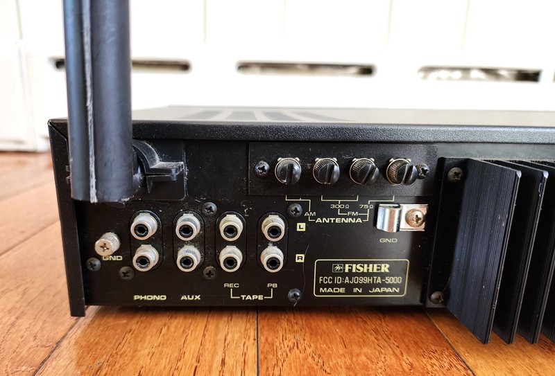 FISHER STUDIO STANDARD STEREO TUNER AMPLIFIER RECEIVER TA-5000 BLACK gallery