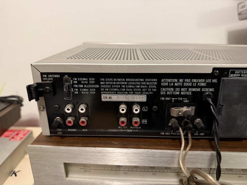 Technics SA-206 Receiver gallery