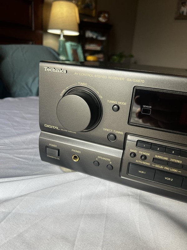 Vintage Technics SA-GX670 Stereo Receiver With Remote Manuals gallery