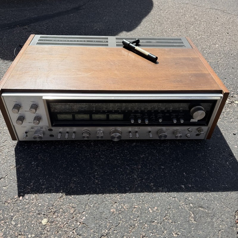 Sansui QRX-8001 Quadraphonic 4-Channel Receiver AS-IS PARTS OR REPAIR gallery