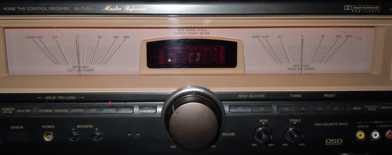 TECHNICS SA-TX50 5.1 MASTER REFERENCE RECEIVER IN OUTSTANDING CONDITION