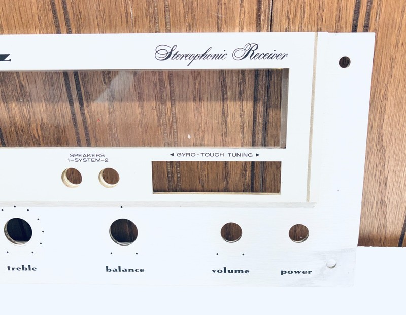 Marantz 2226B Original Faceplate w/ dial window glass in good condition gallery